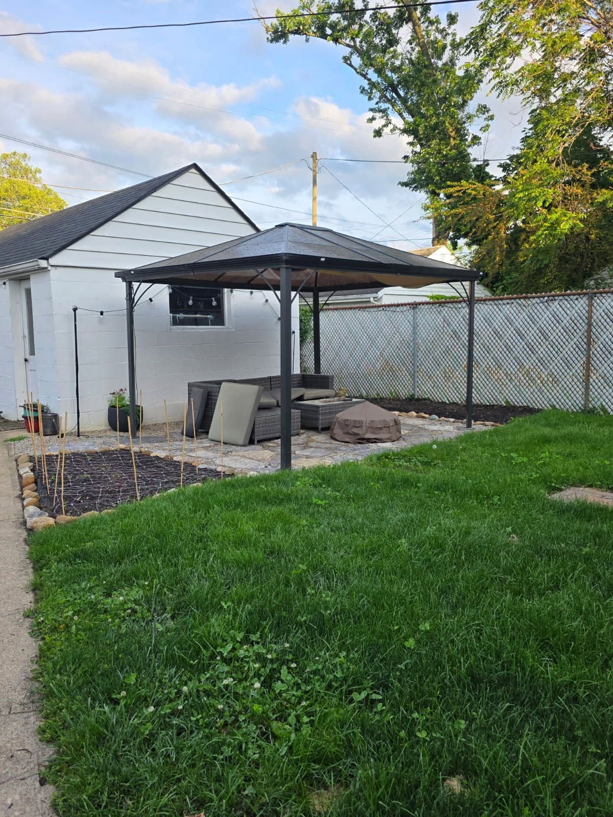 Gallery photos for Flagstone Patio and Garden Bed Overhaul One Month Later: Image #5