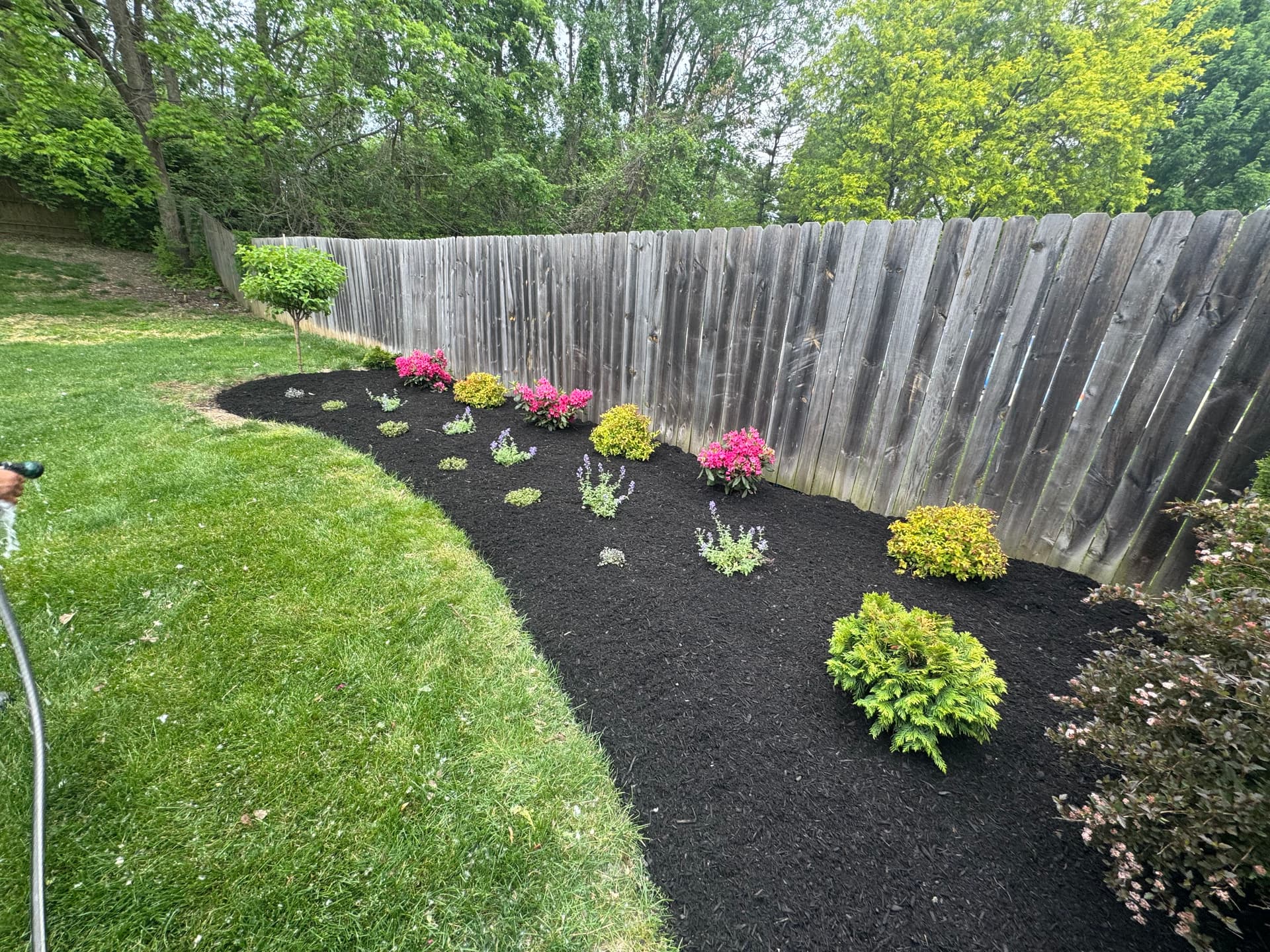 Gallery photos for Garden Bed Makeover in Worthington Ohio That Actually Pops: Image #2
