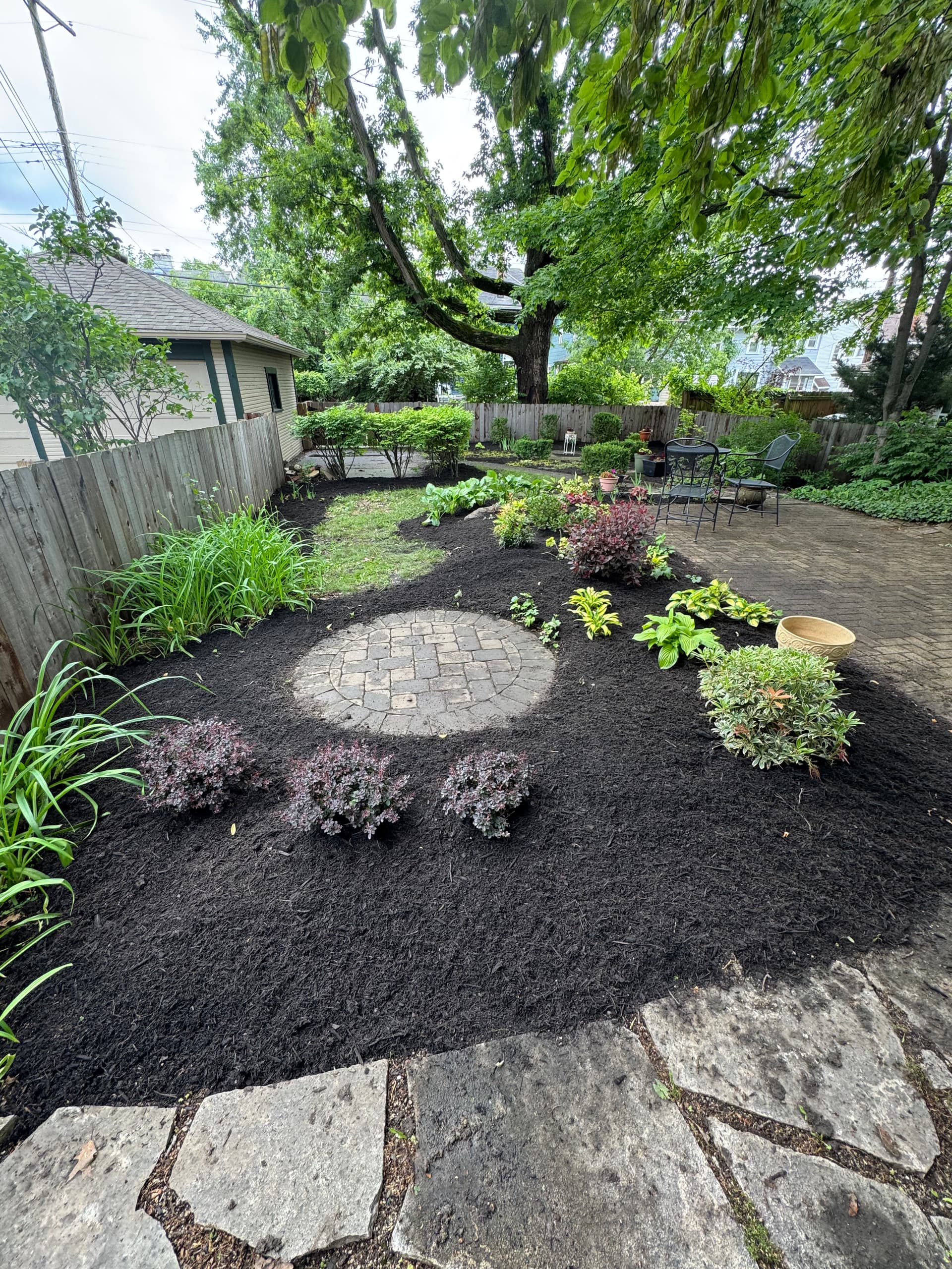 Gallery photos for Clintonville Backyard Garden Beds Rebuilt From Scratch: Image #7