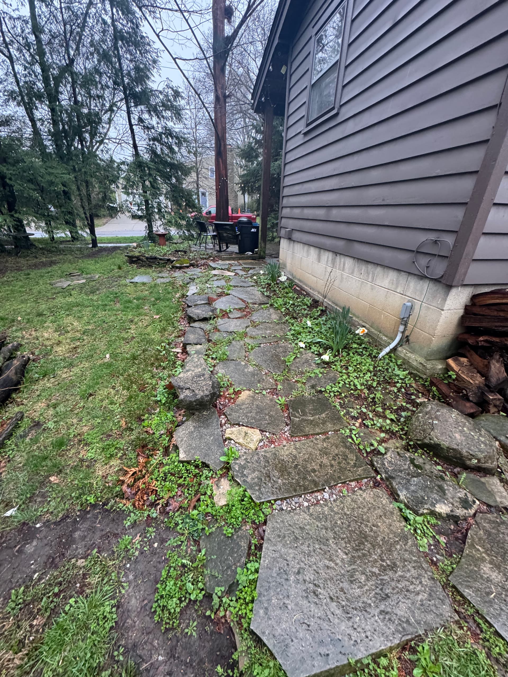Gallery photos for Sturdy and Stylish Garden Path Renewal in Columbus: Image #1
