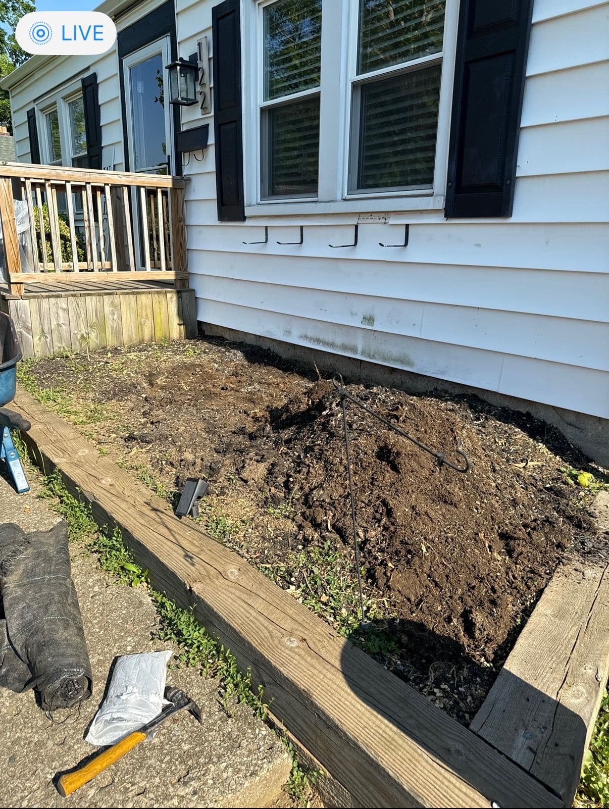 Gallery photos for Gravel Patio and Pergola Build in Worthington: Image #1
