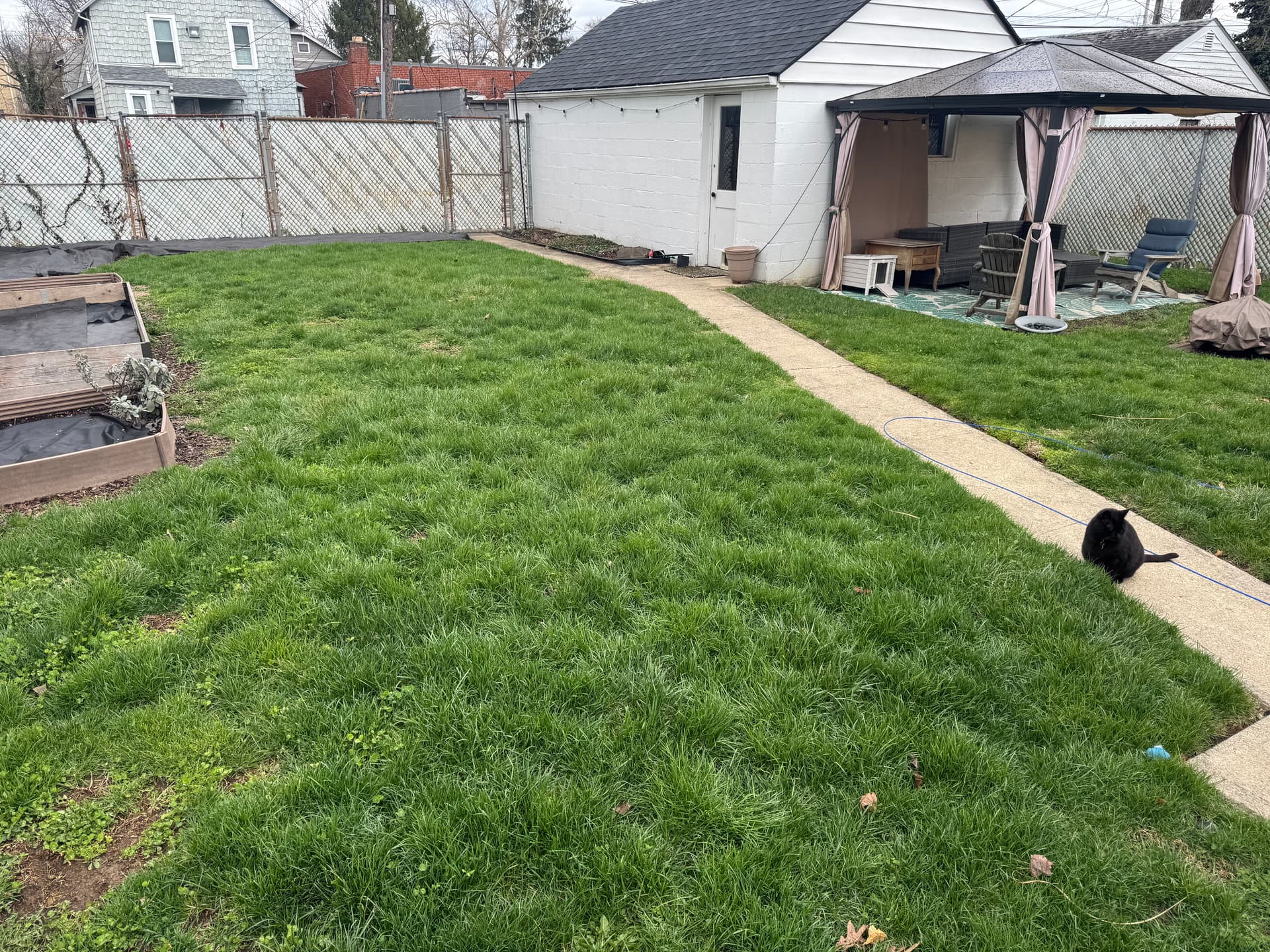 Gallery photos for Flagstone Patio and Garden Bed Overhaul One Month Later: Image #1