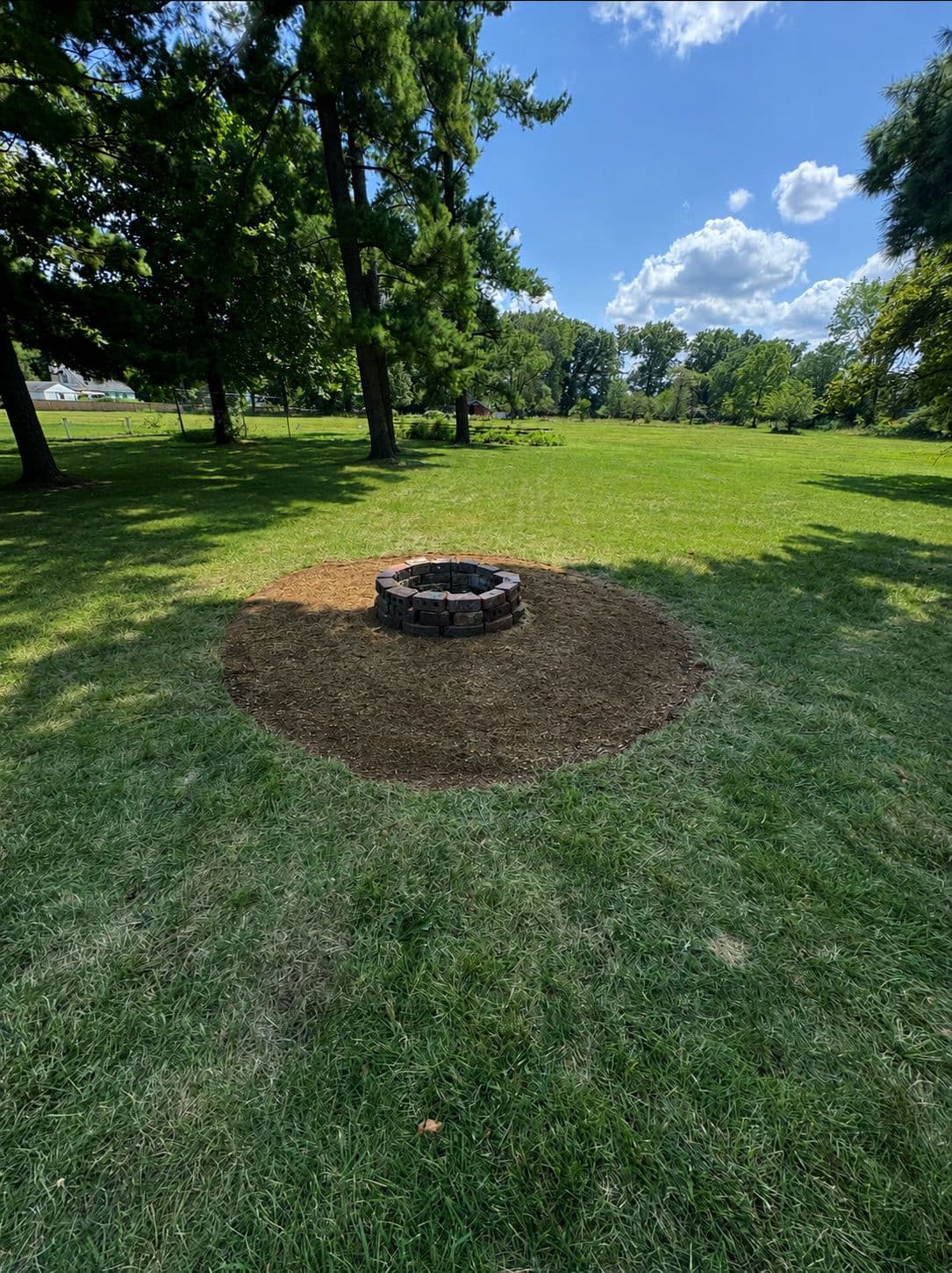 Flagstone Fire Pit Patio Built for Real Backyard Living in Worthington image