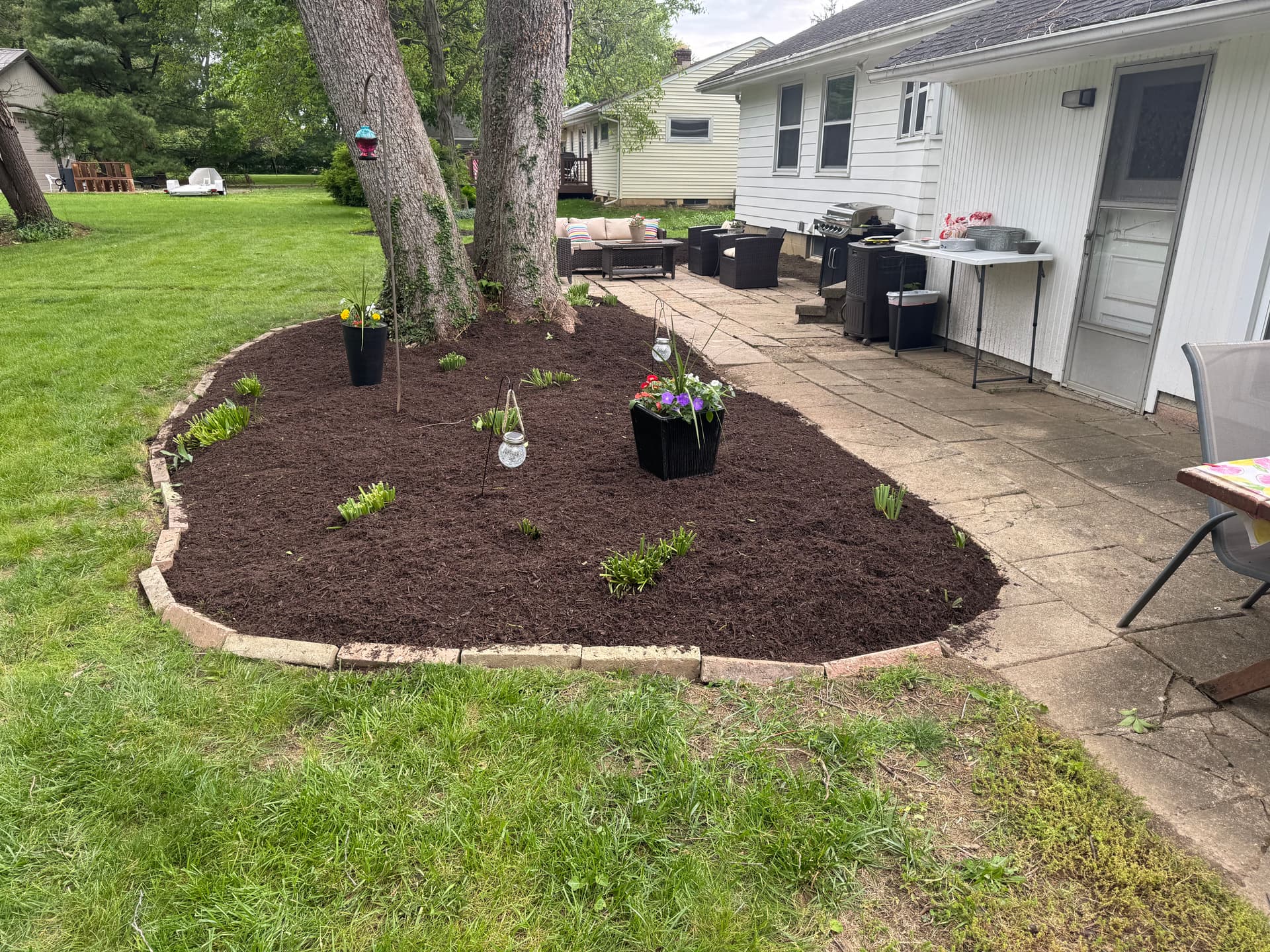 Springtime Patio Refresh with Seasonal Cleanup