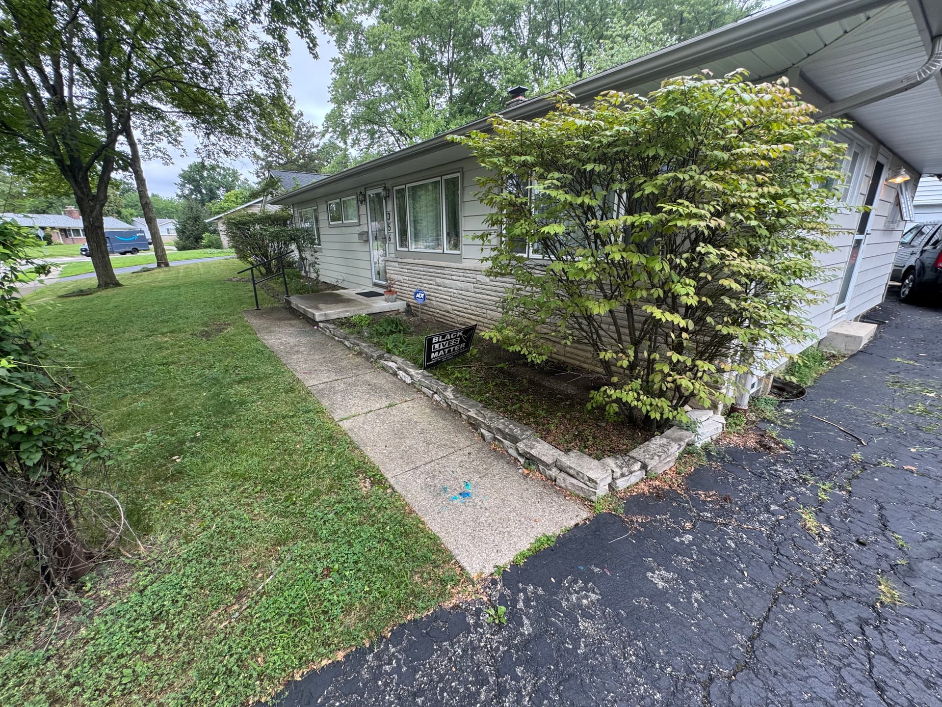Complete Front Yard Makeover in Worthington, Ohio