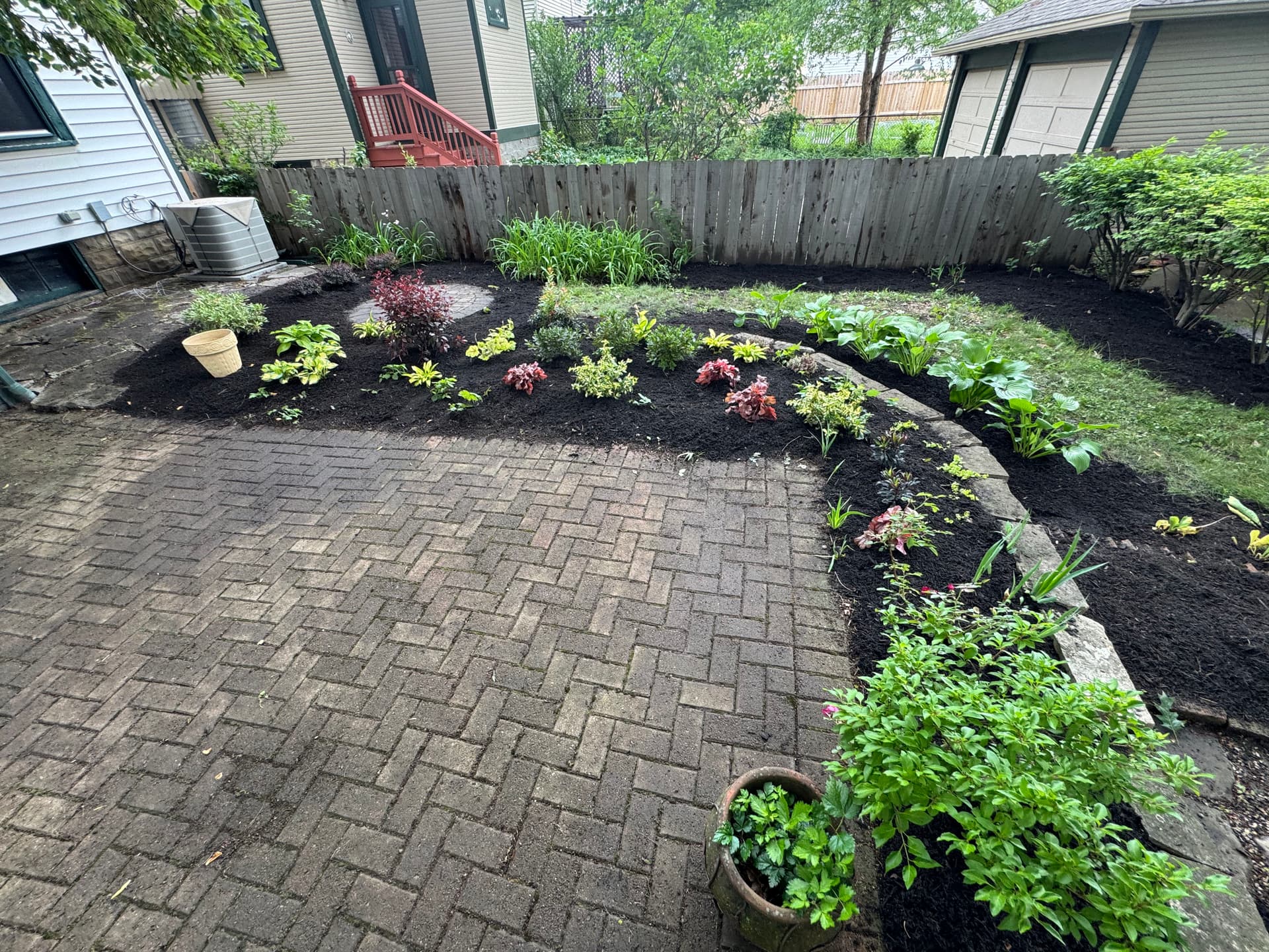 Gallery photos for Clintonville Backyard Garden Beds Rebuilt From Scratch: Image #5