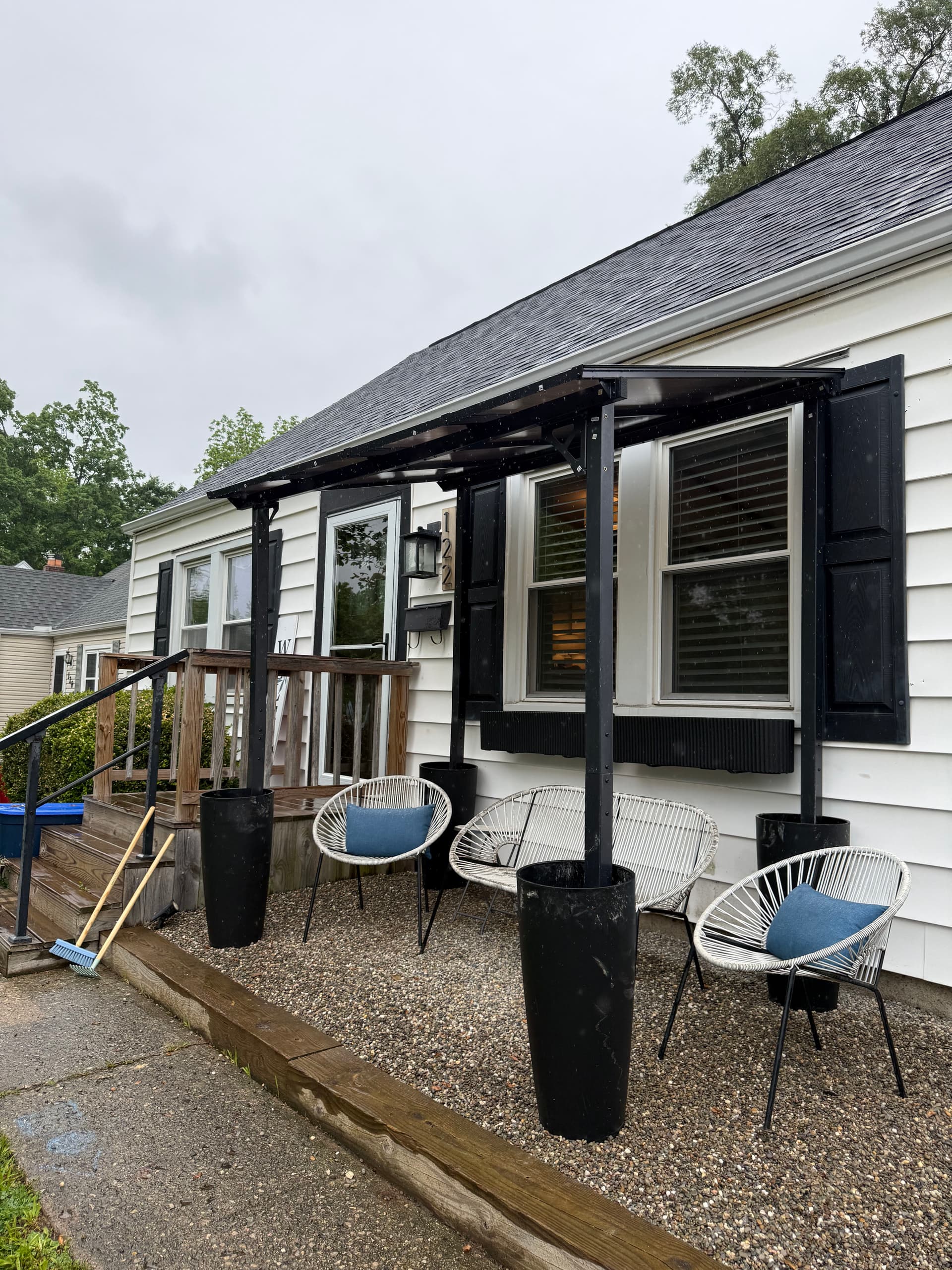 Gravel Patio and Pergola Build in Worthington