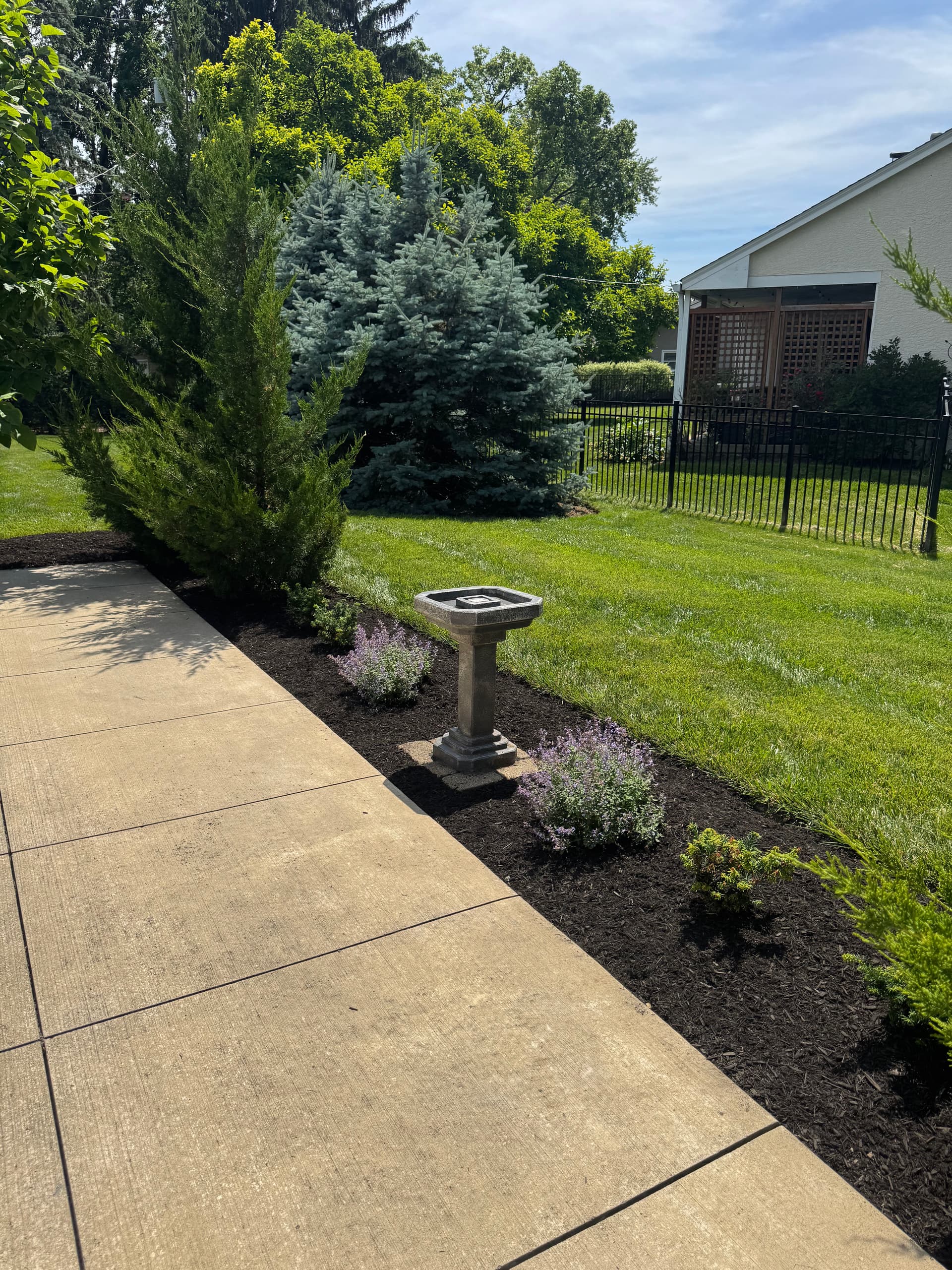 Gallery photos for Plant Installation and Corten Steel Border Work in Upper Arlington: Image #5