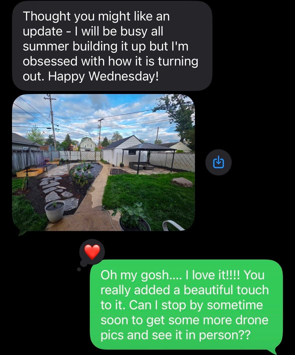 Project Flagstone Patio and Garden Bed Overhaul One Month Later image